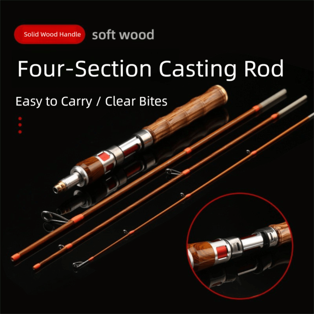 4 Sections Spinning Fishing Ro - đánh giá và giá Fishing Rod Spinning
