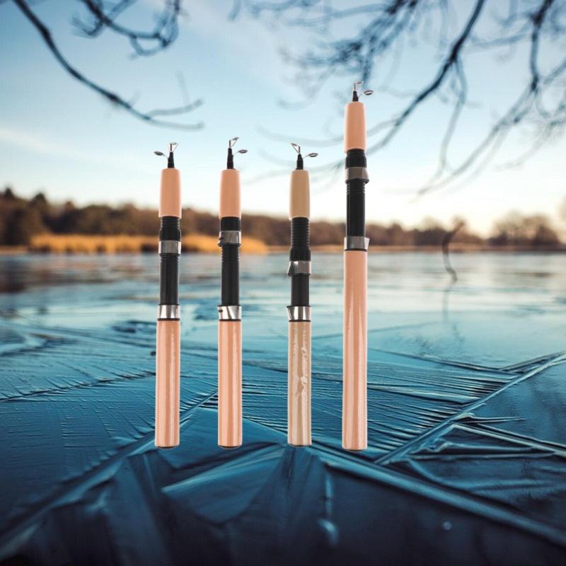 [LA]1Pc Ultralight Winter Ice  - đánh giá và giá Fishing Rod Spinning